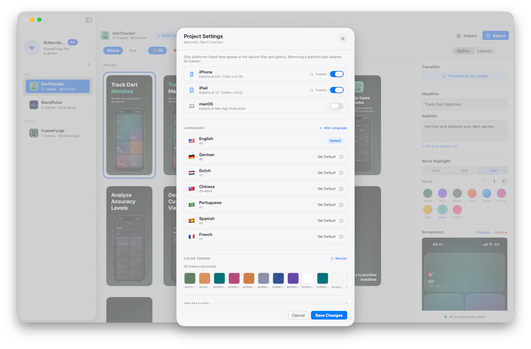 FrameForge - Screenshot Framer gallery image