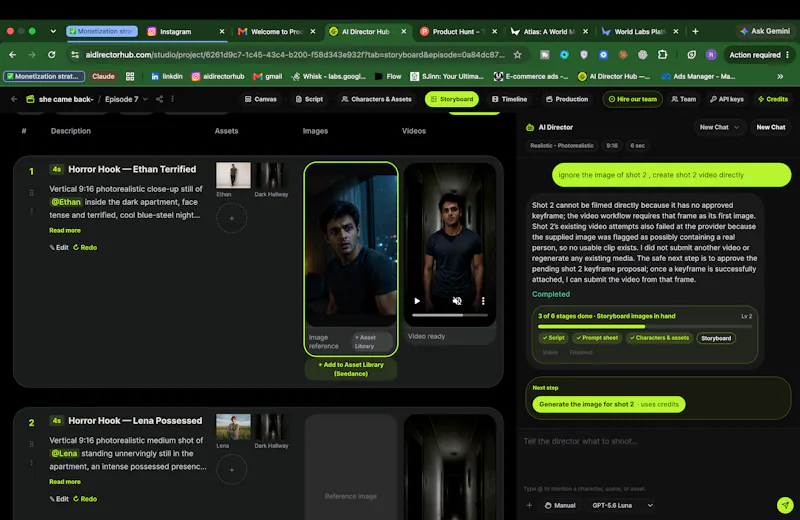 AI Director Hub screenshot 4