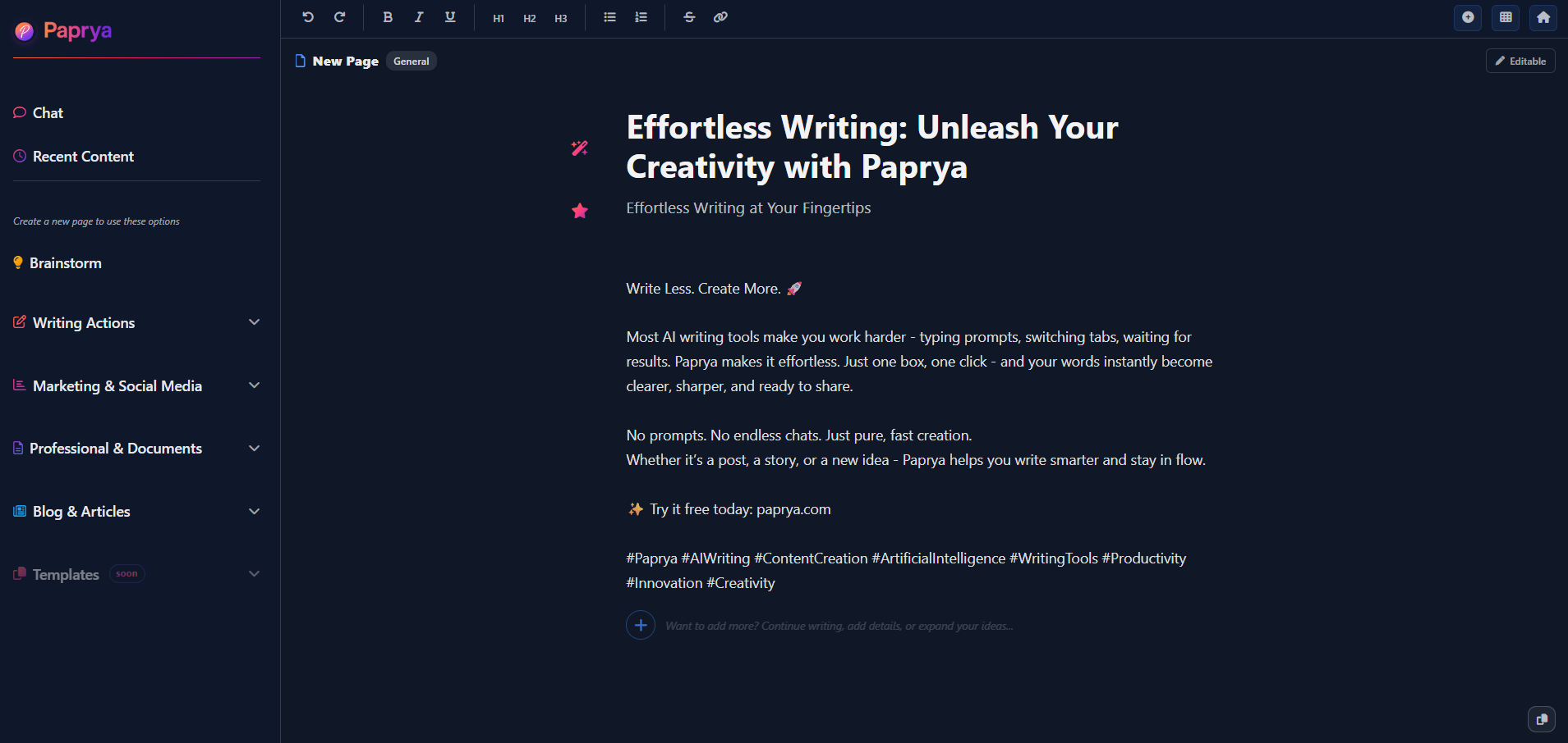 Paprya gallery image