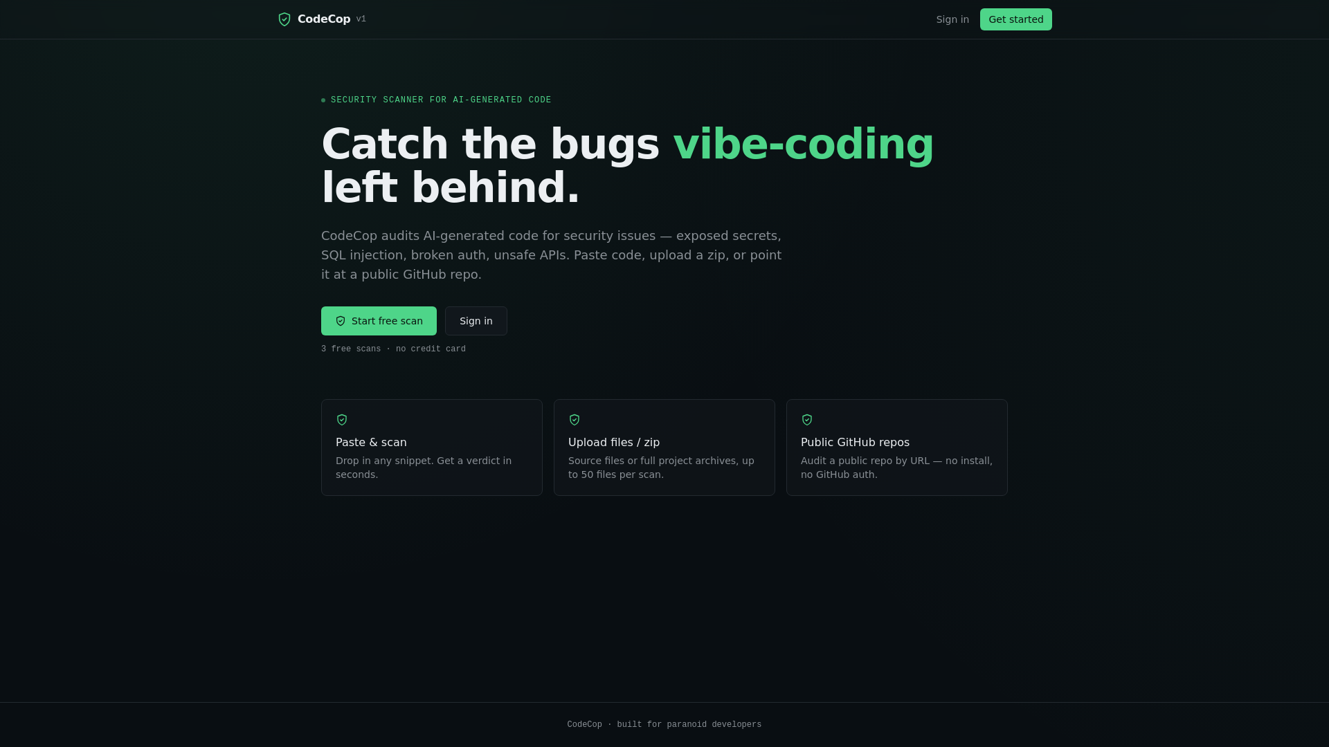 Codecop gallery image
