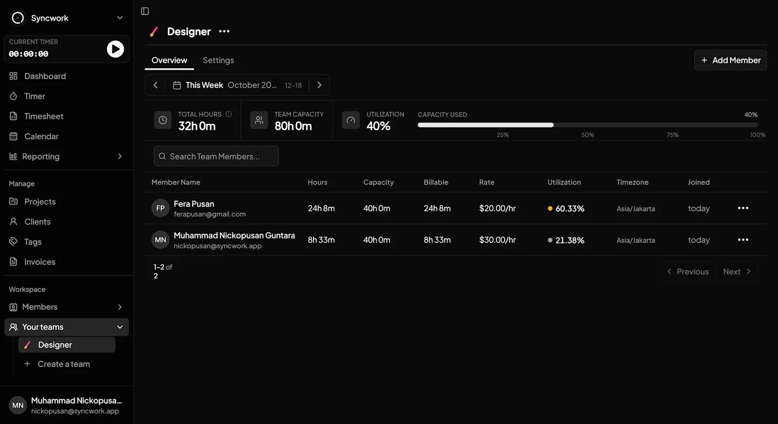Syncwork screenshot 4