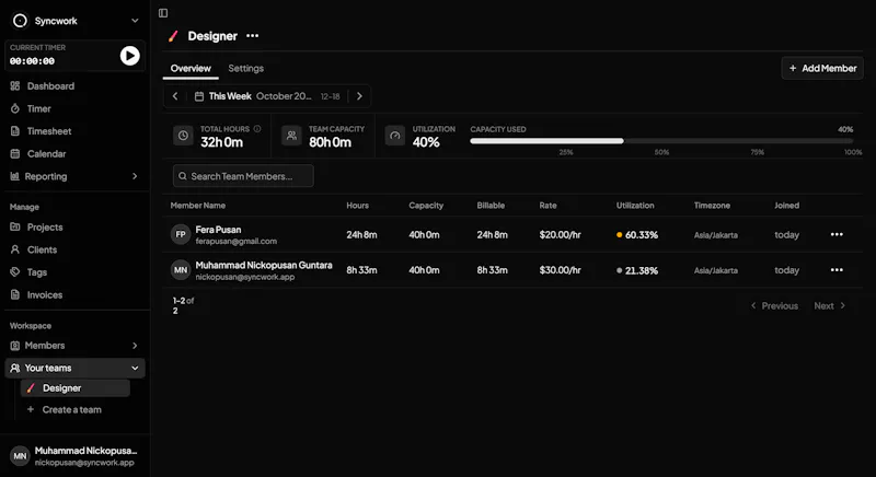 Syncwork screenshot 4
