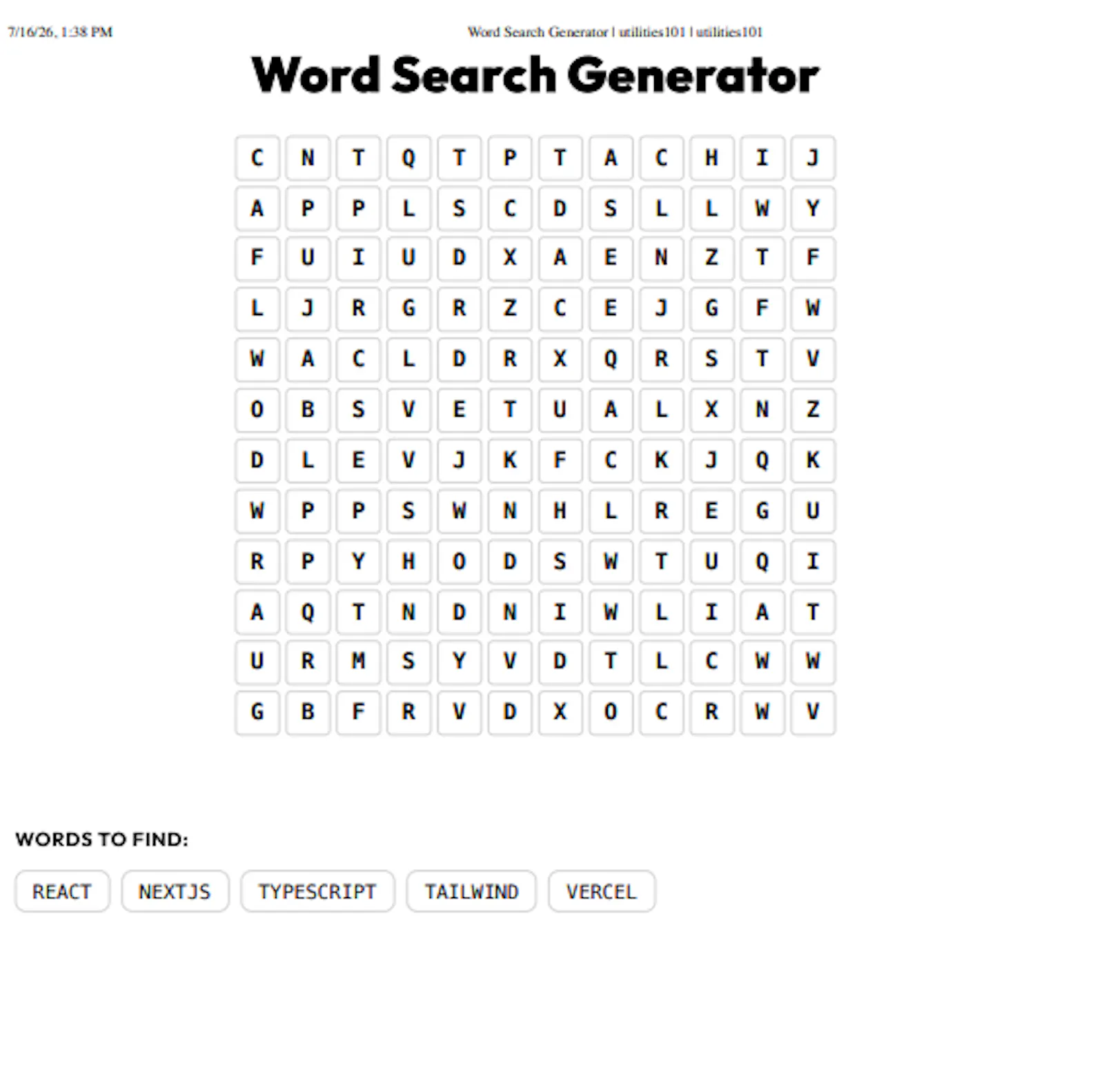 utilities101 screenshot 1
