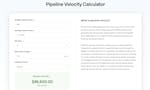 Pipeline Velocity Calculator image