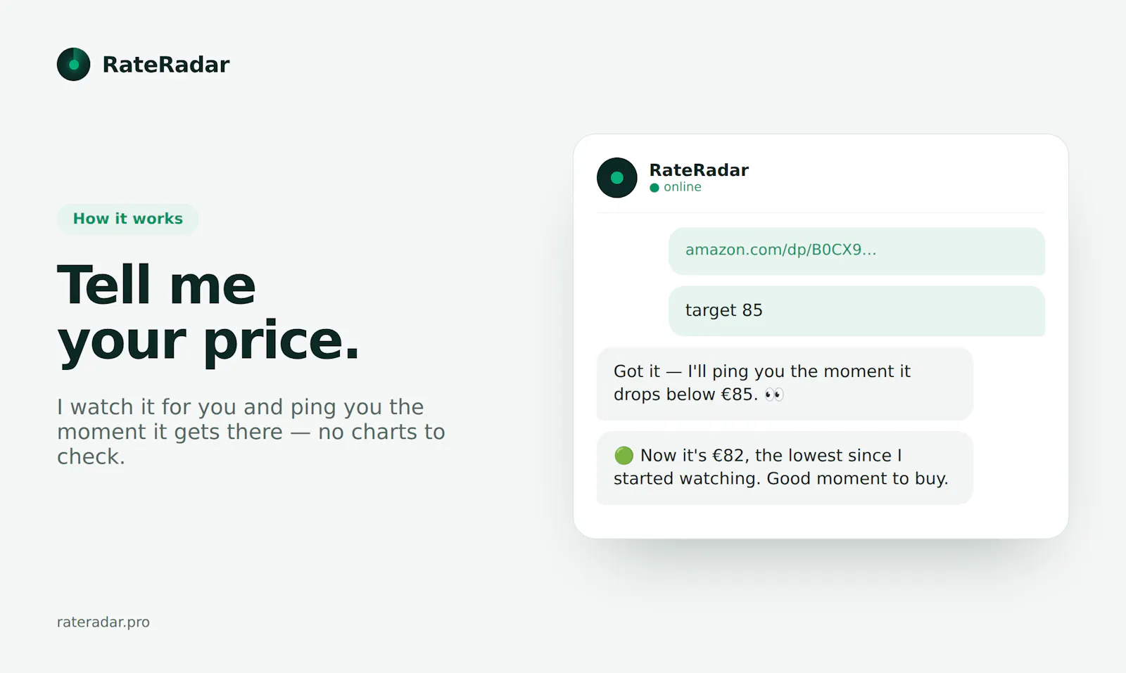 RateRadar screenshot 2