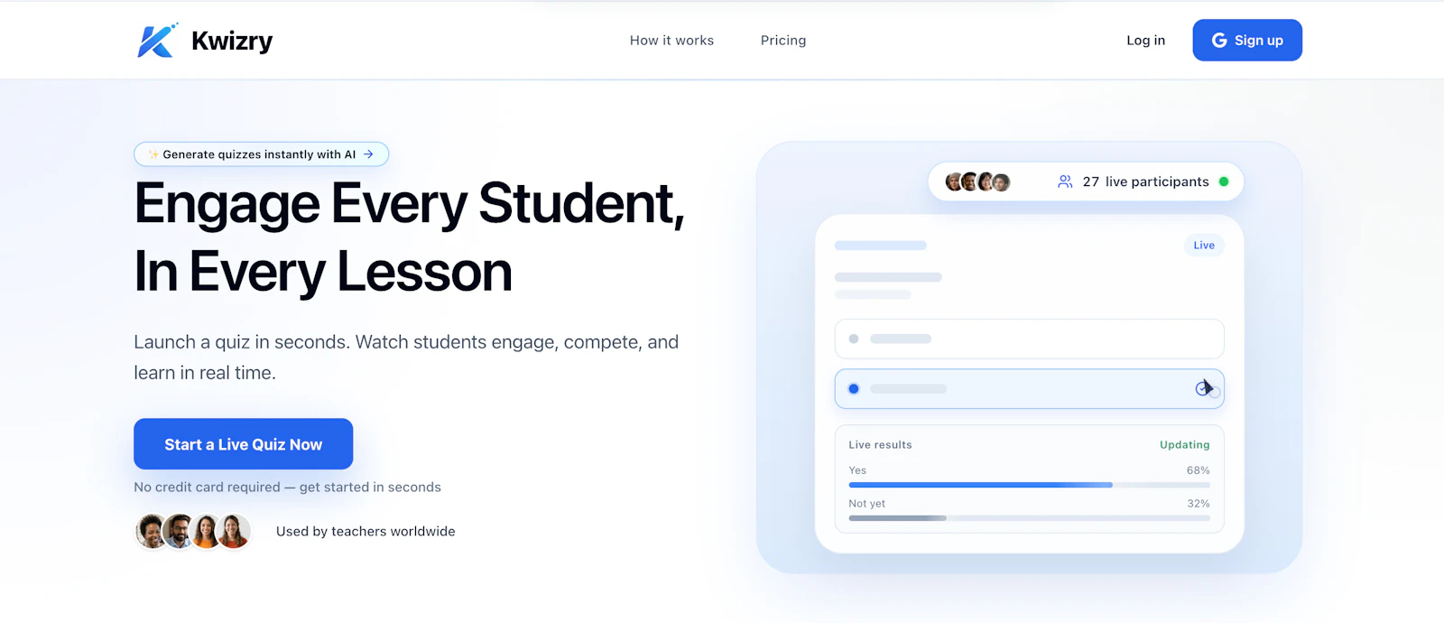 Kwizry screenshot 1