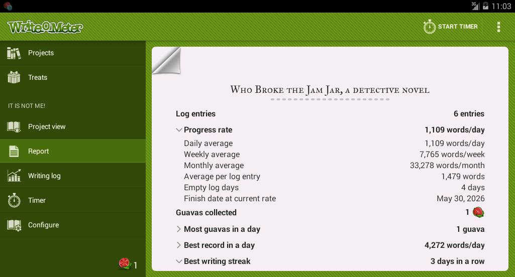 Writeometer gallery image