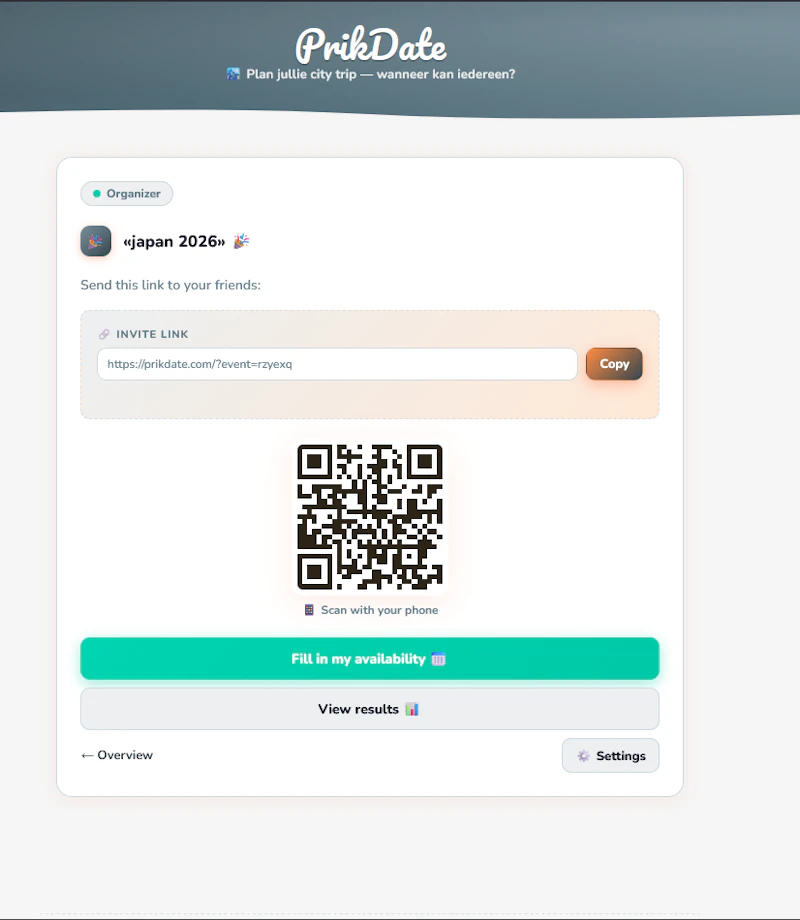 PrikDate screenshot 4