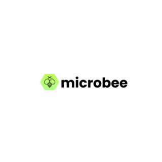 MICROBEE - Product Hunt launch logo and brand identity