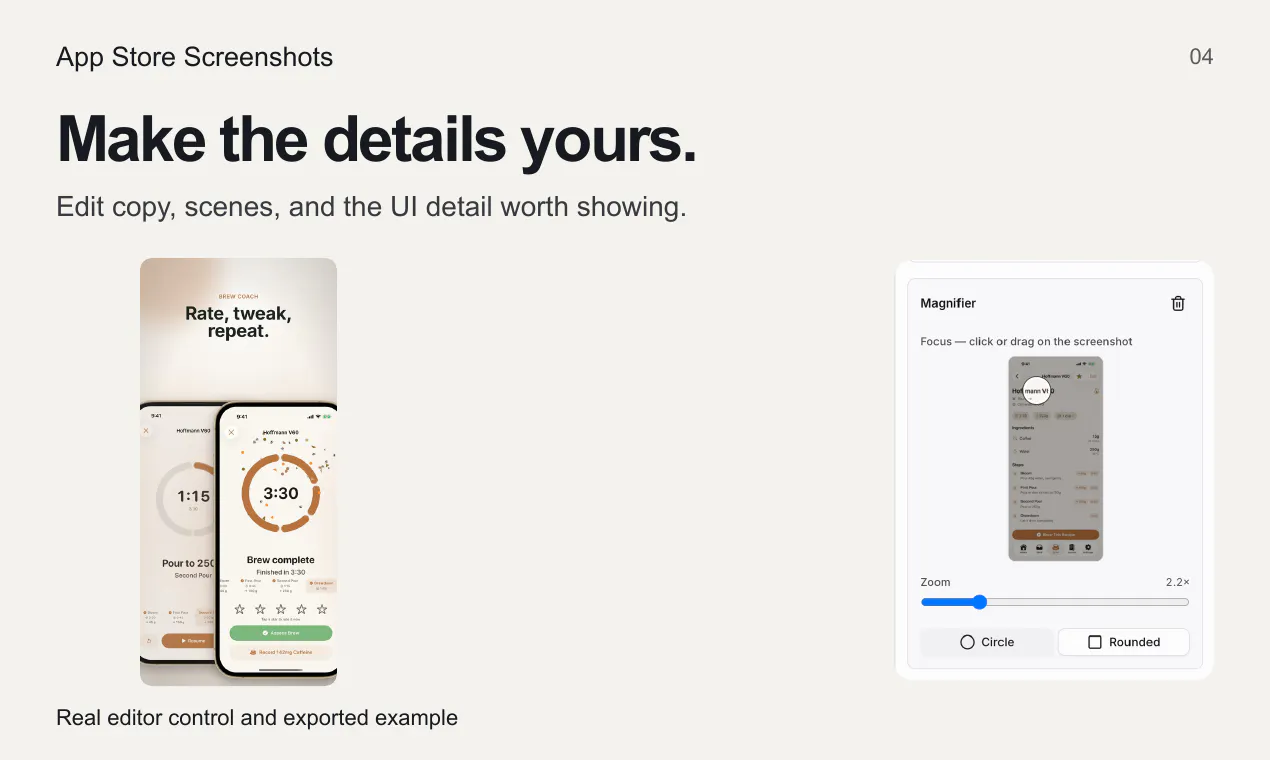 App Store Screenshots gallery image