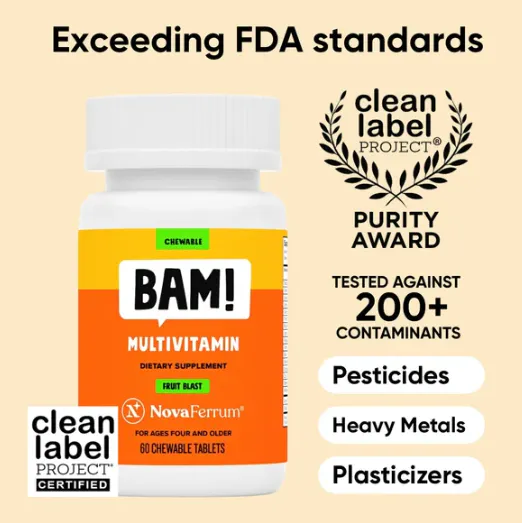 NovaFerrum BAM Chewable Multivitamin gallery image