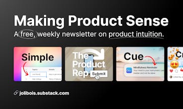 Making Product Sense gallery image