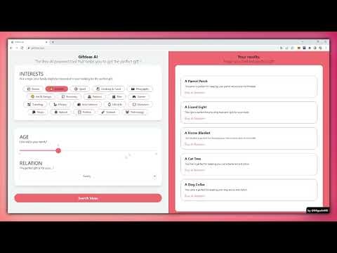 Giftdeas AI gallery image