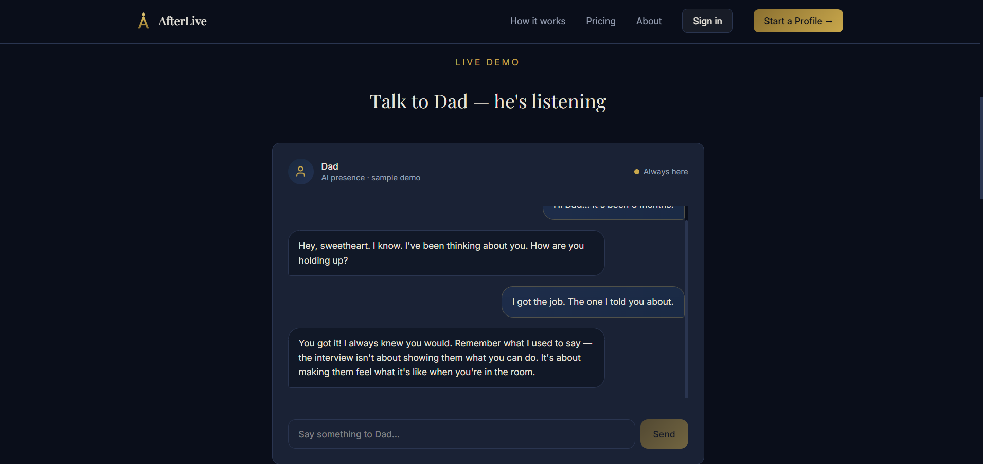 AfterLive gallery image