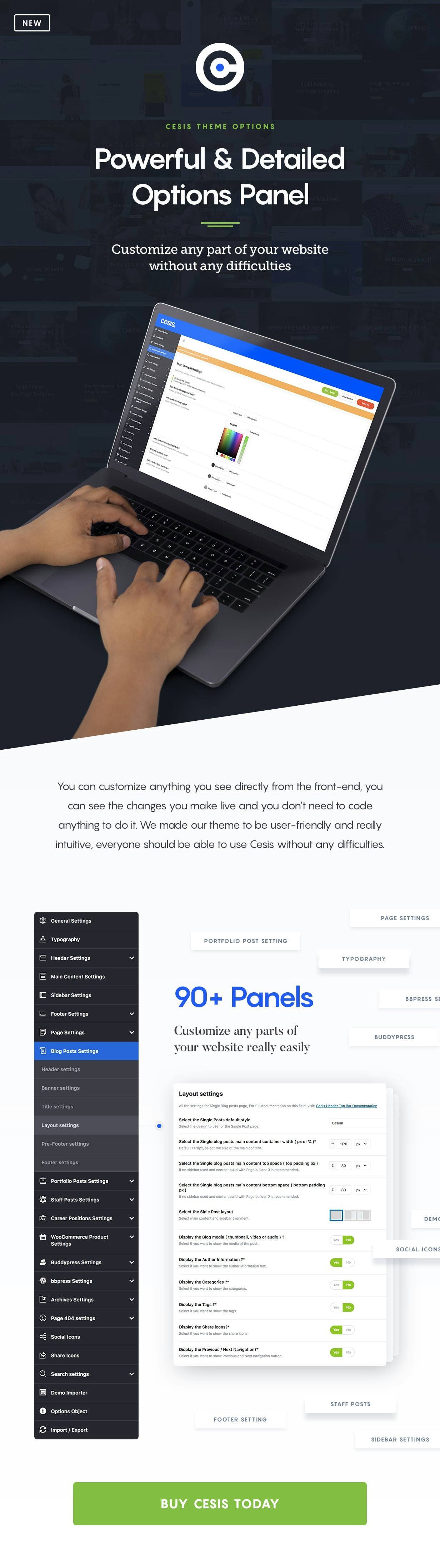 Cesis | Responsive Multi-Purpose WordPress Theme gallery image