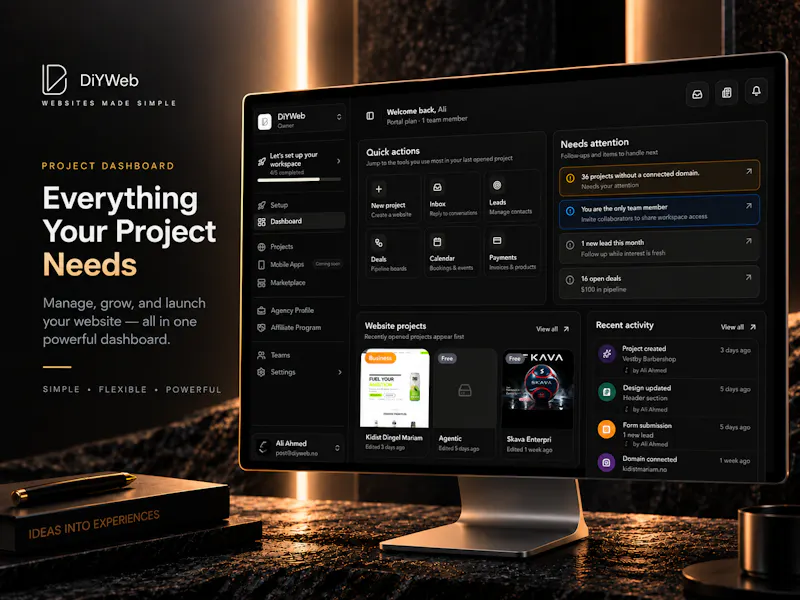 DiyWeb screenshot 1