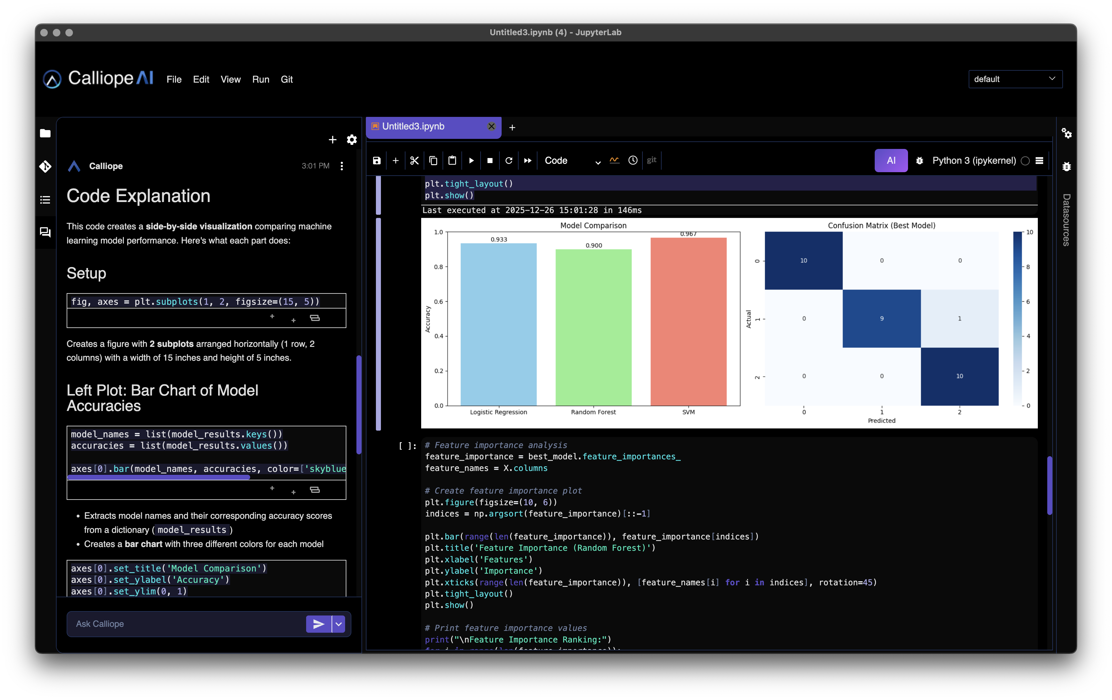 Calliope AI Desktop Tools - Screenshot 4 showing product features and functionality