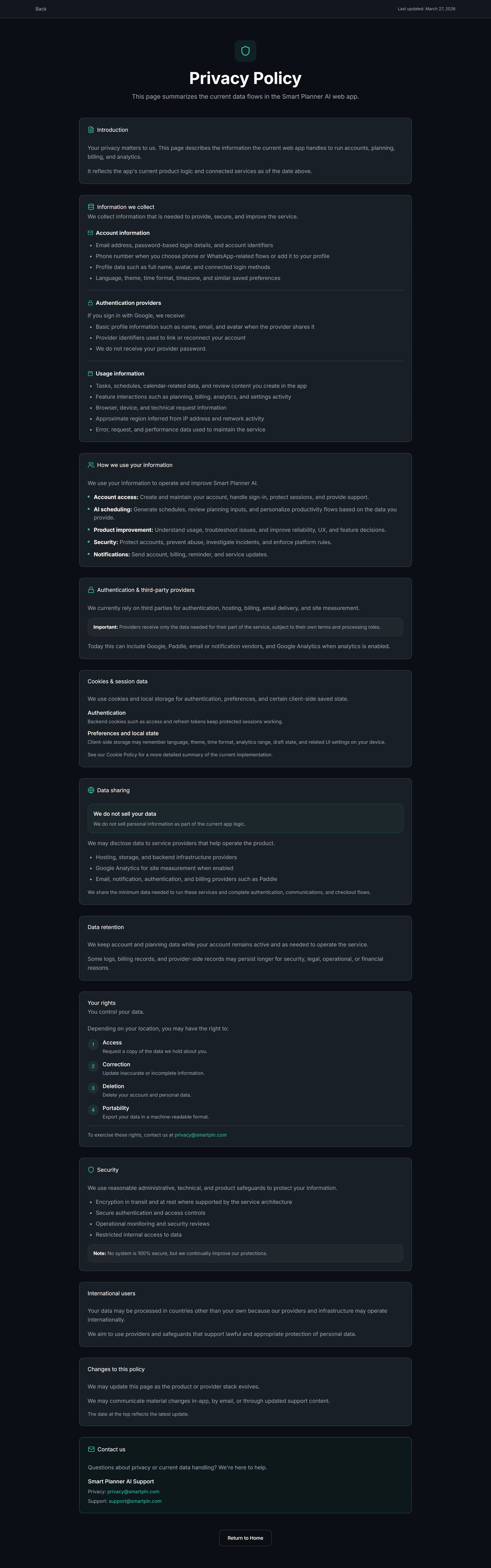 Smart Planner AI gallery image