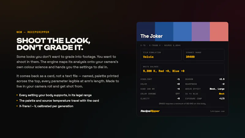 LUTRipper screenshot 5