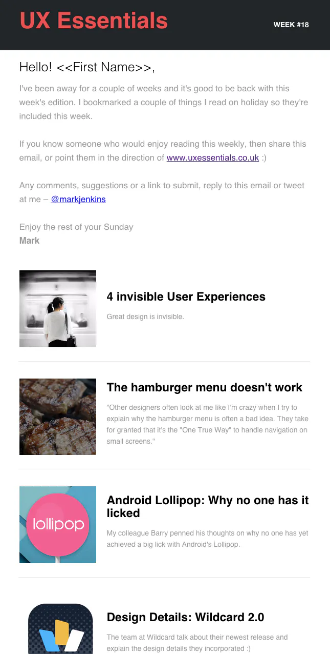 UX Essentials
