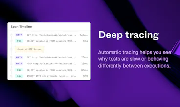 Buildkite Test Analytics gallery image