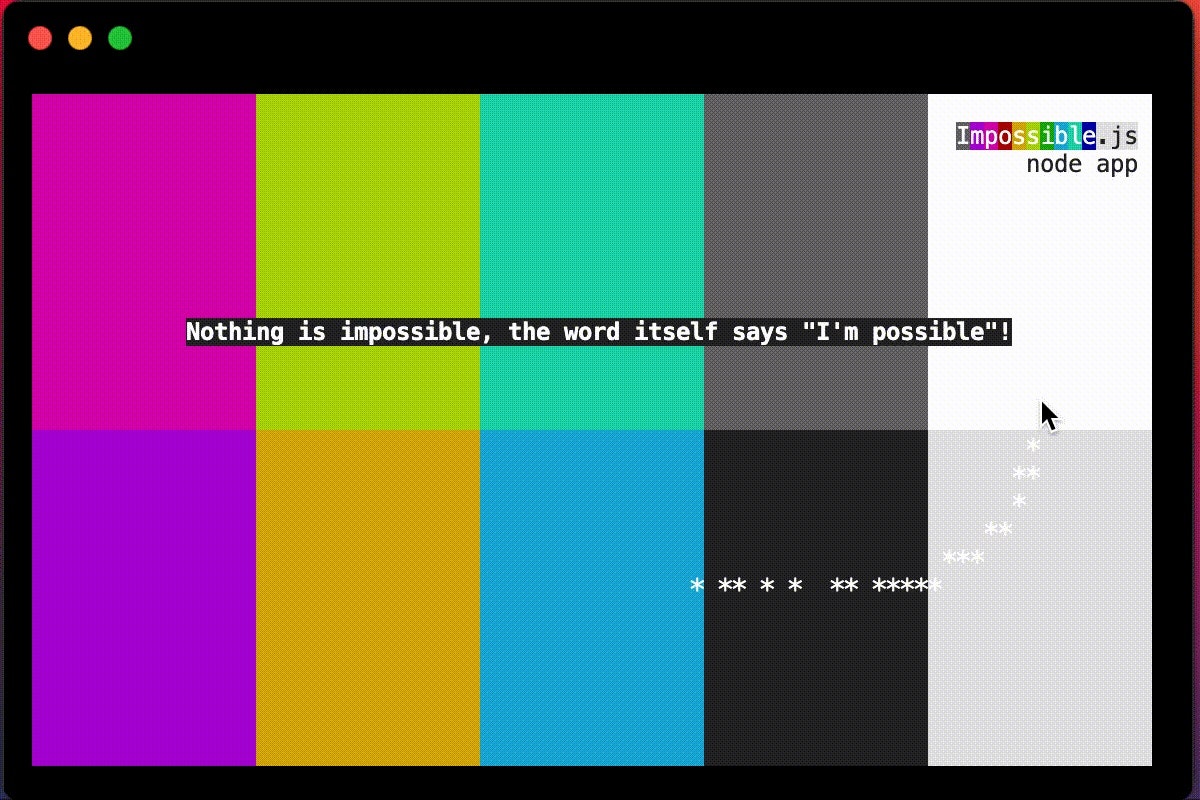 startuptile Impossible.js-Build Terminal Apps in JavaScript