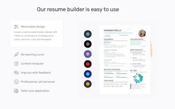 Enhancv COVID-19 Lay-offs Resume Builder gallery image