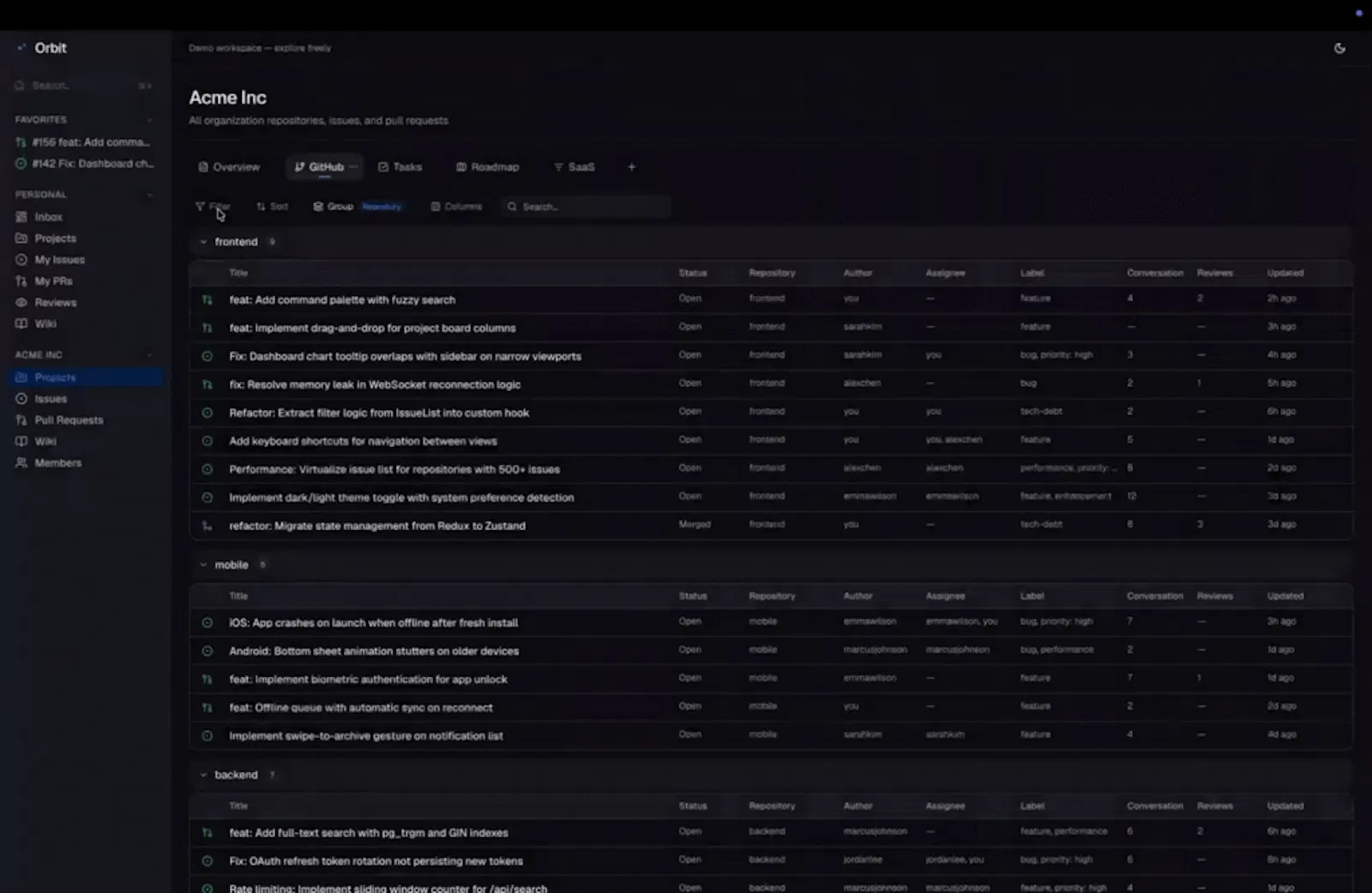 Orbit screenshot 1 (video preview)