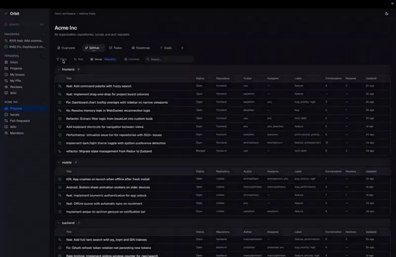 Orbit screenshot 1 (video preview)