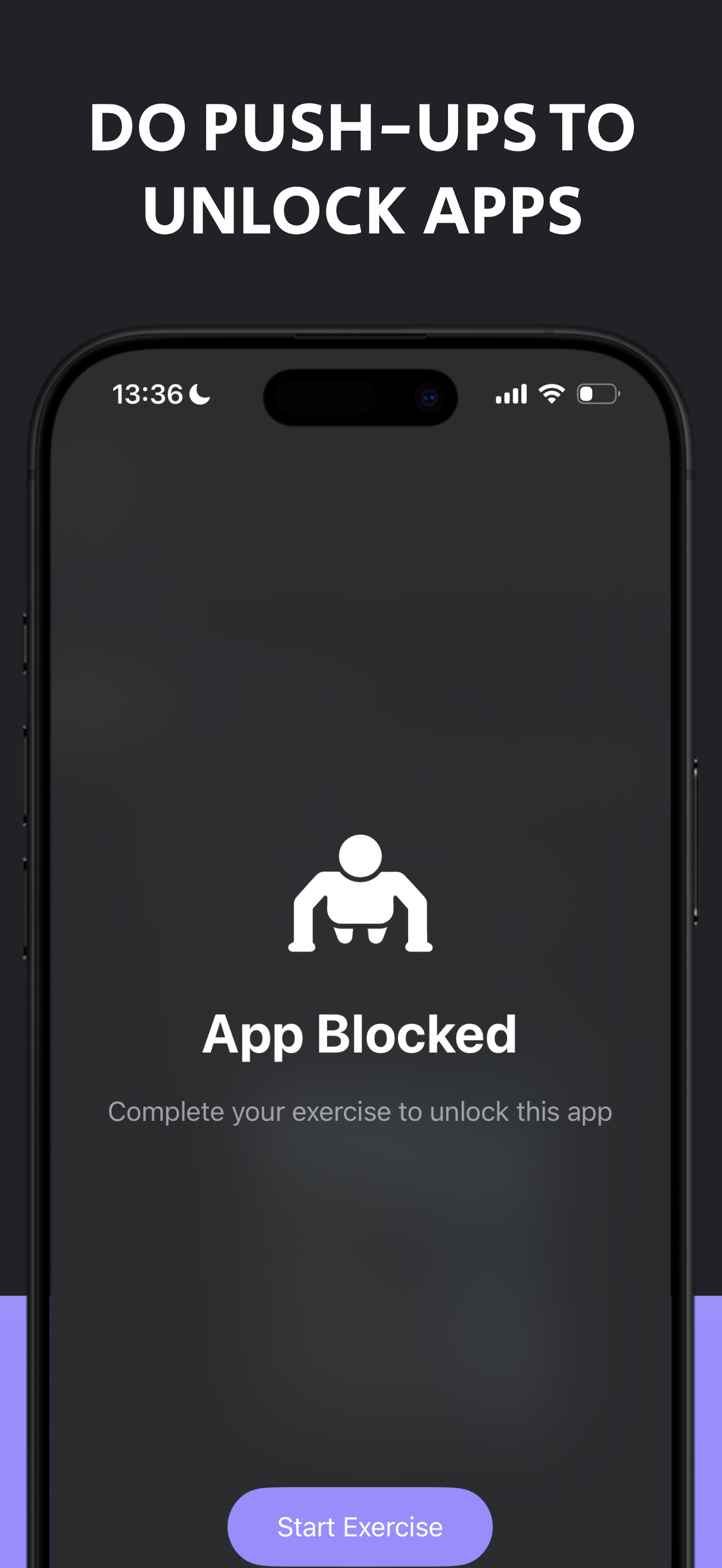 FitPhone, do push-ups to unlock apps - Get fit and reduce screen-time media 1