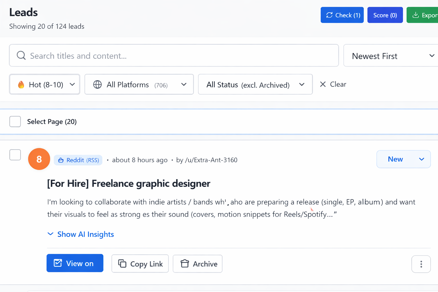 Craffr - Main product screenshot demonstrating key features and user interface