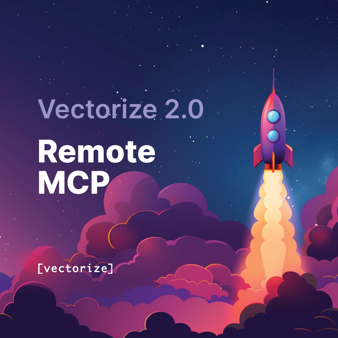 Media Vectorize 2.0 - Hoàn thành đại lý RAG (chatbot, MCP) với rất ít hoặc không có mã 4