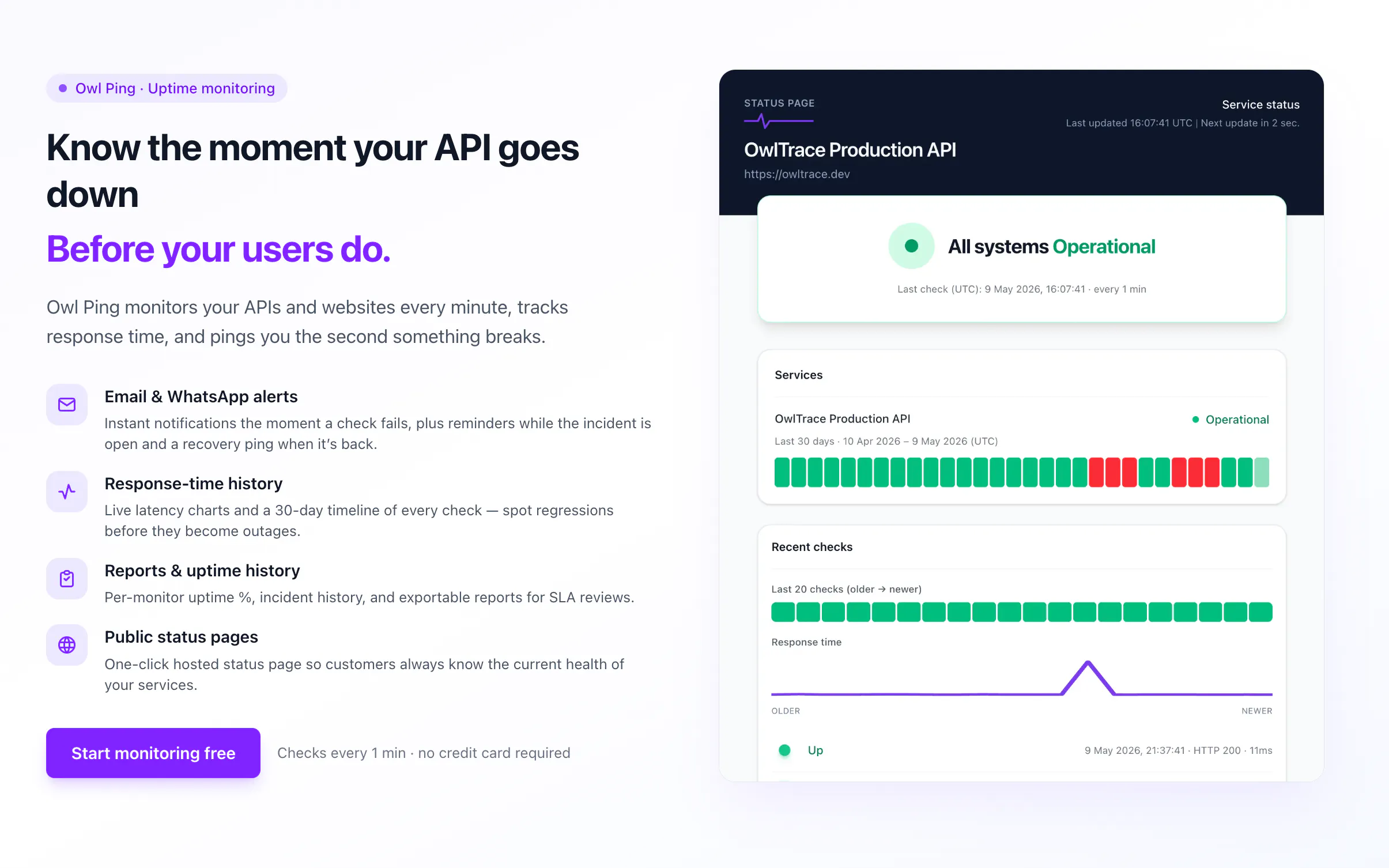 OwlTrace – Your QA Owl gallery image