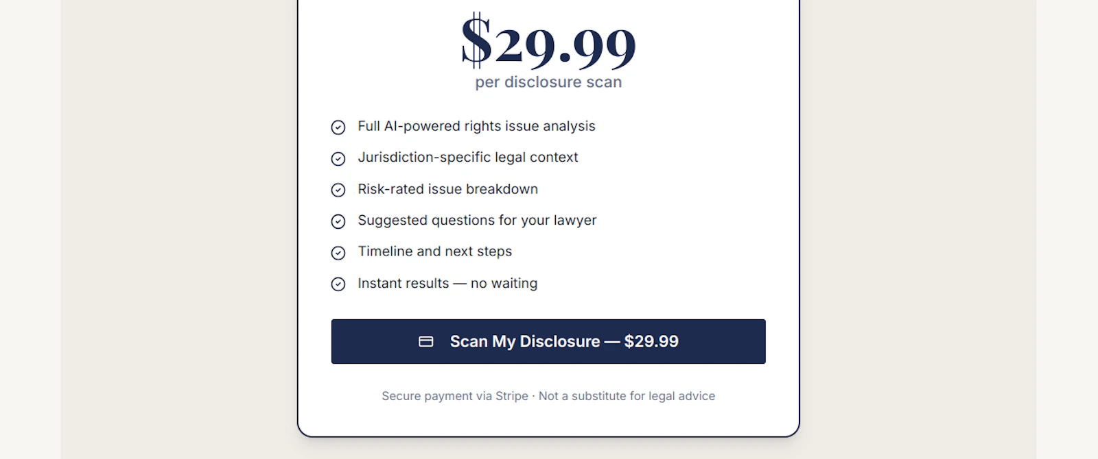 RightsRadar screenshot 3