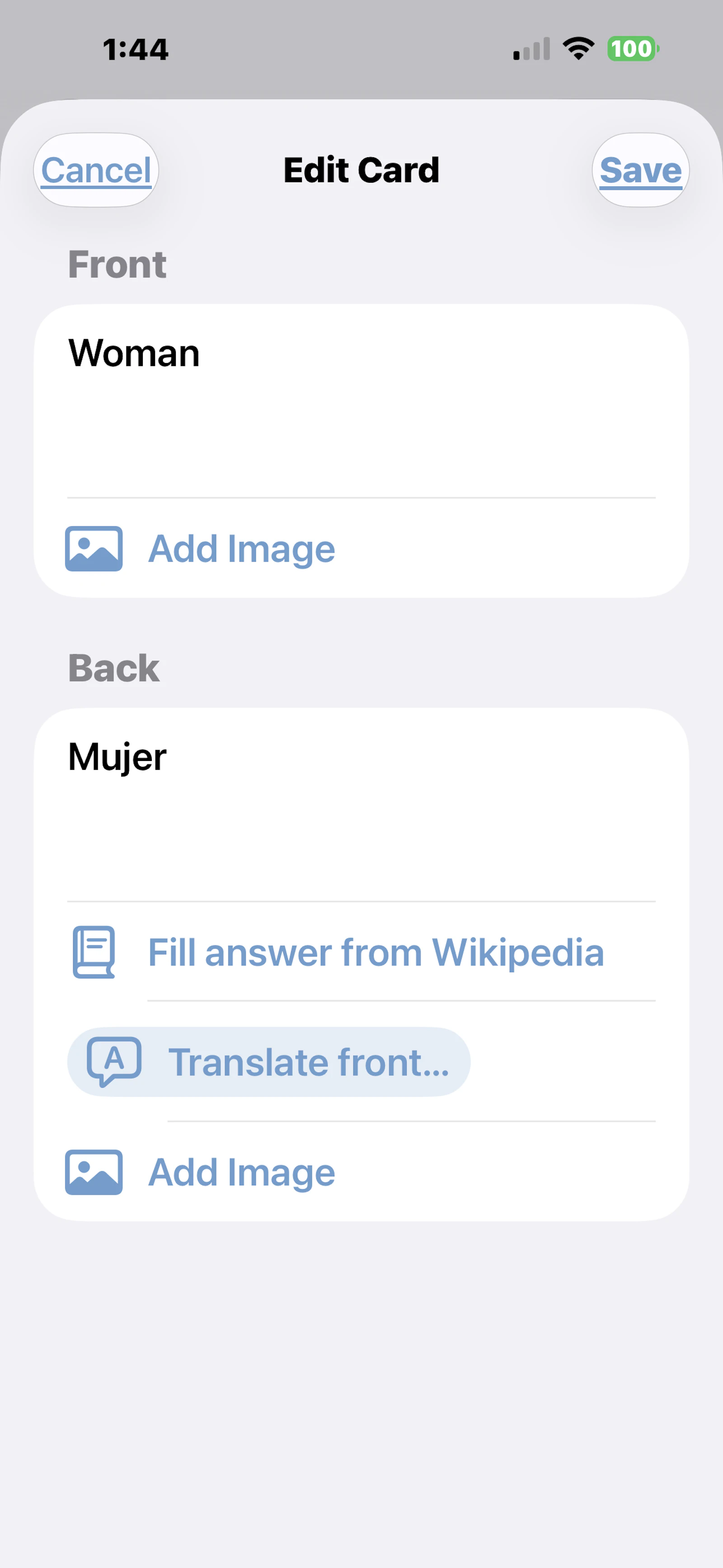 DecoEcho - Smart flashcards  screenshot 3
