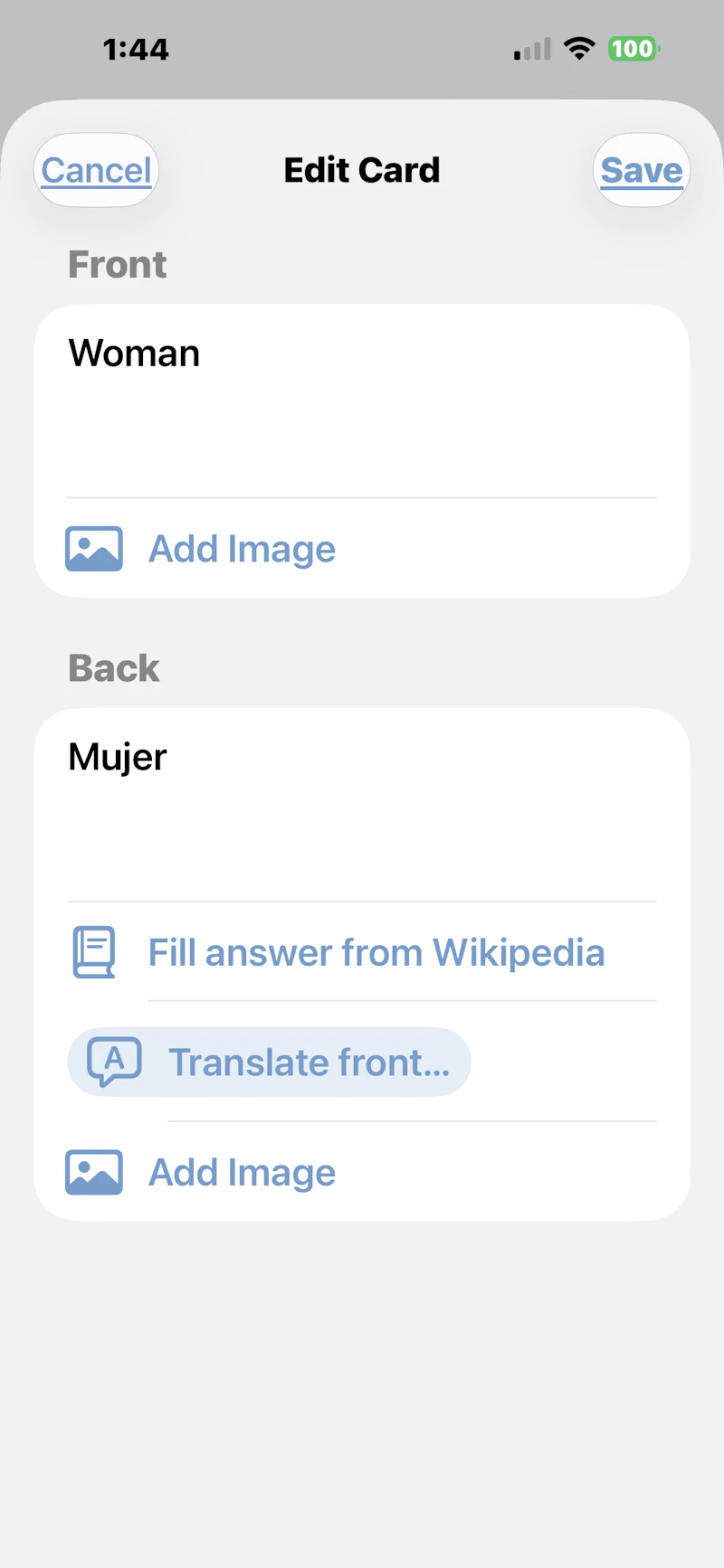 DecoEcho - Smart flashcards  screenshot 3
