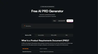 RapidNative free tools gallery image