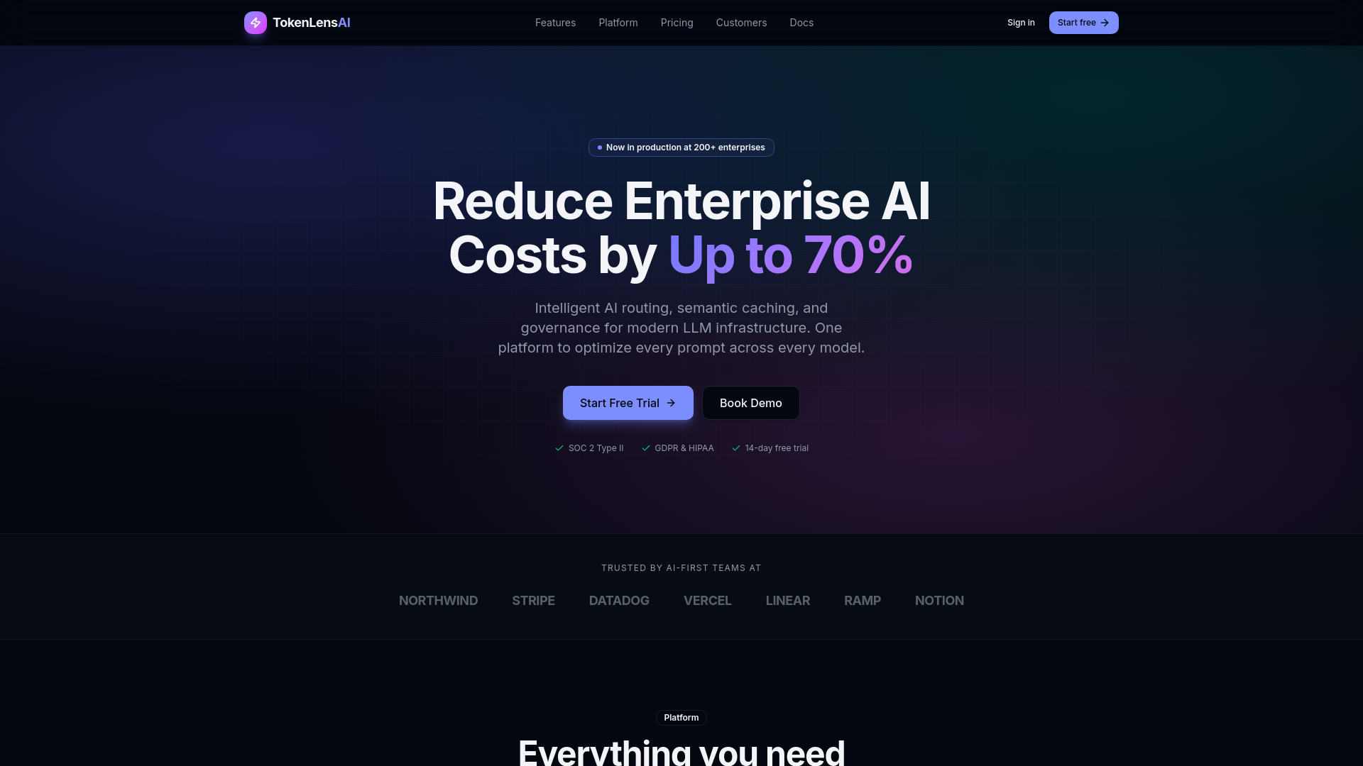 TokenLens AI gallery image