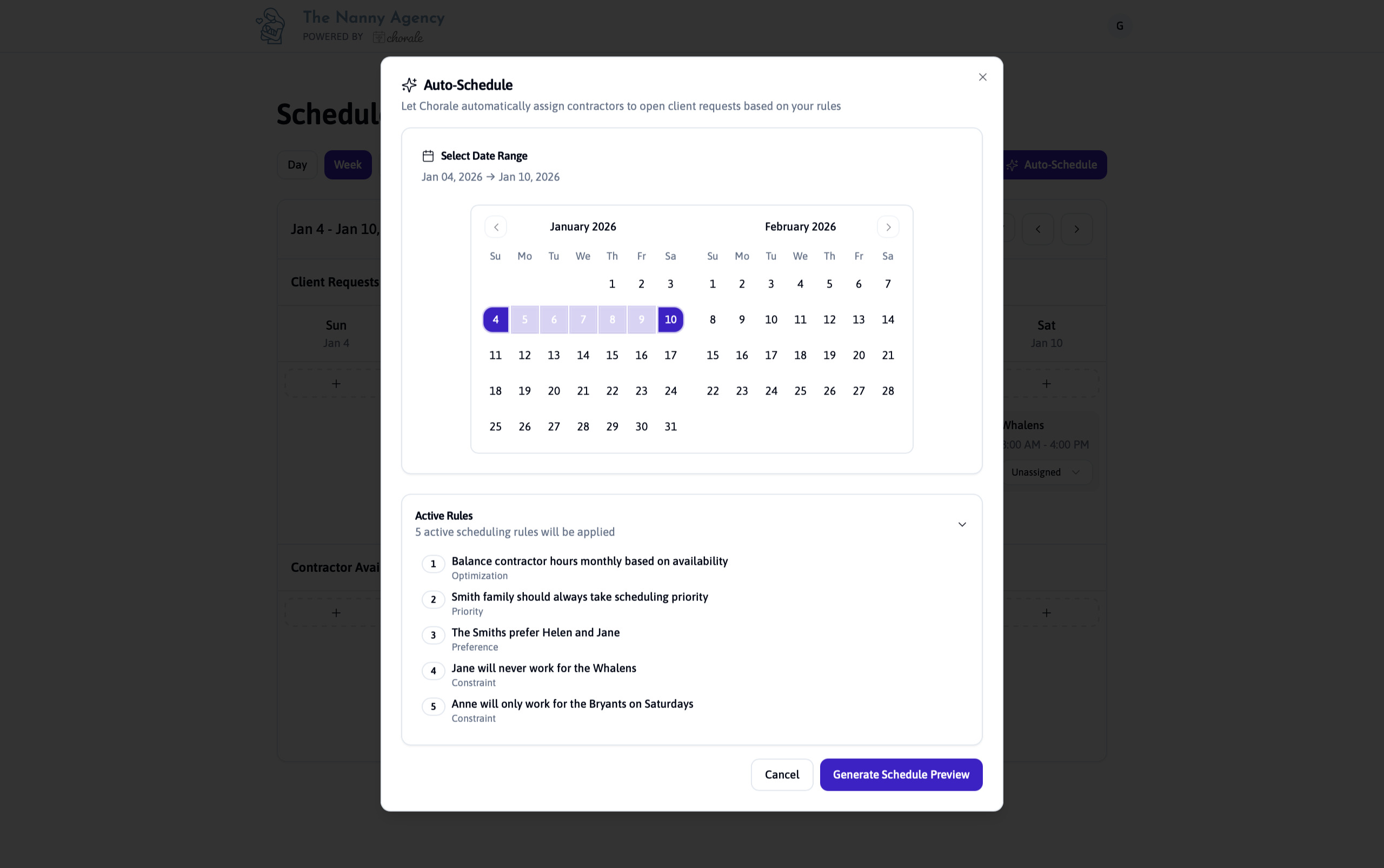 Chorale - Screenshot 2 showing product features and functionality