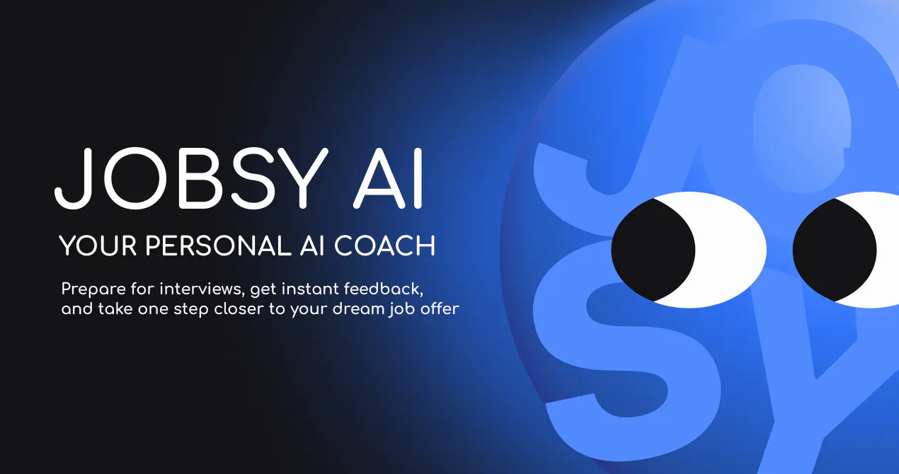 Jobsy AI 제품 배너