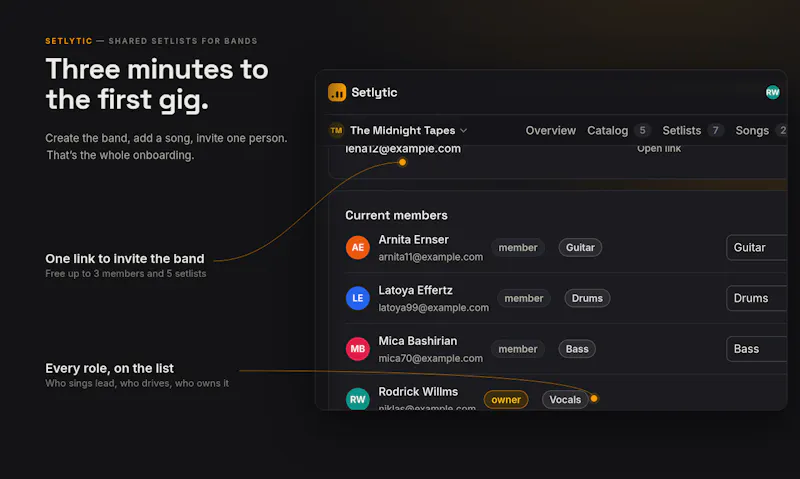Setlytic screenshot 5