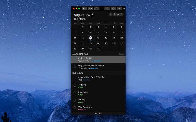 GoodTask 3 for Mac Image