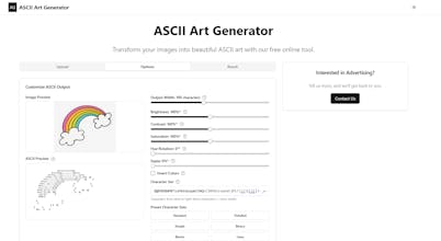 ASCII Art Generator gallery image