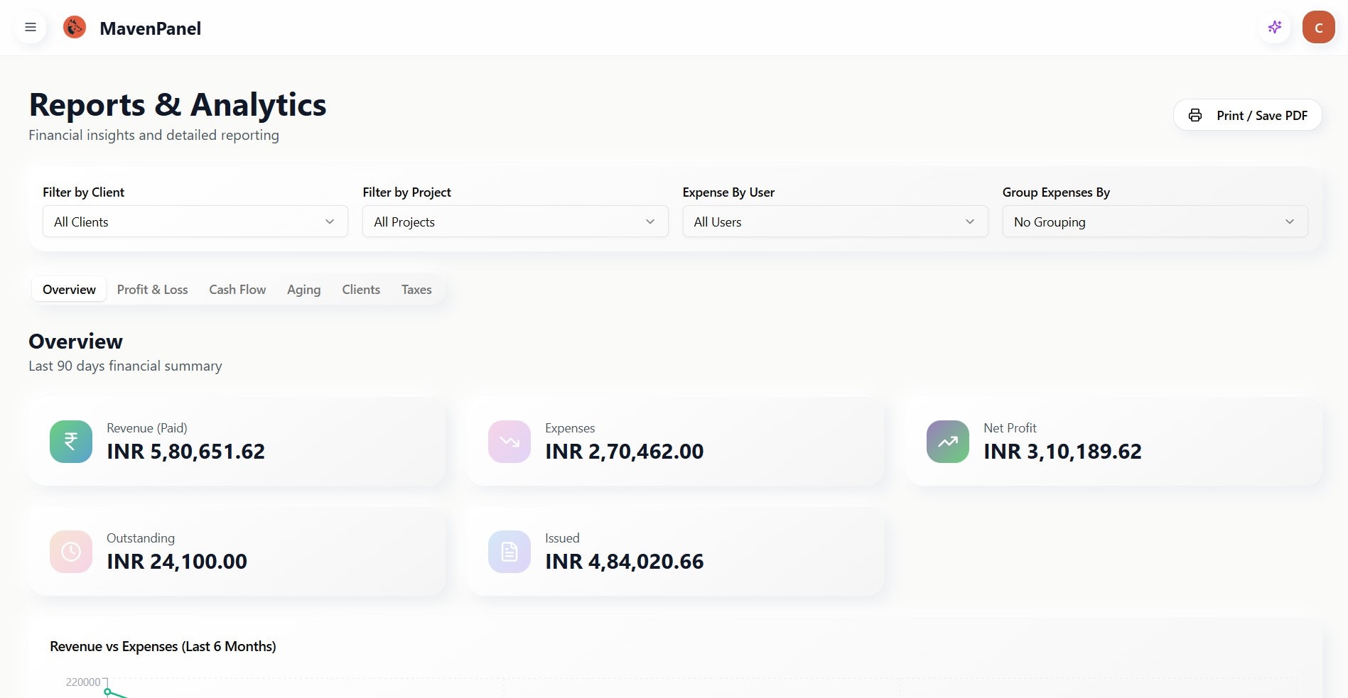 MavenPanel gallery image