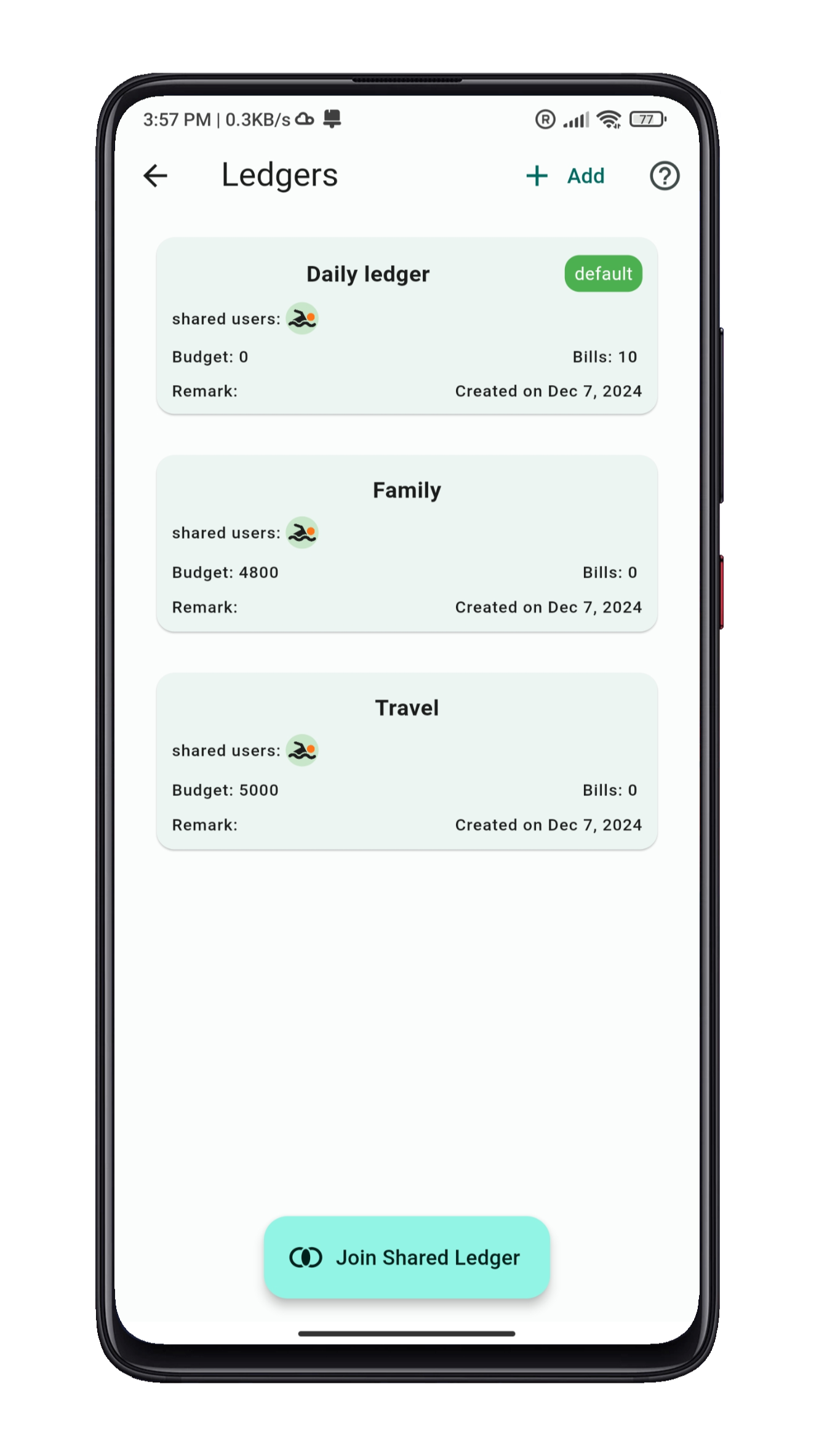 Media App SevenBill - Pengurus perbelanjaan dan aplikasi pelacak yang mudah dan mudah digunakan 7