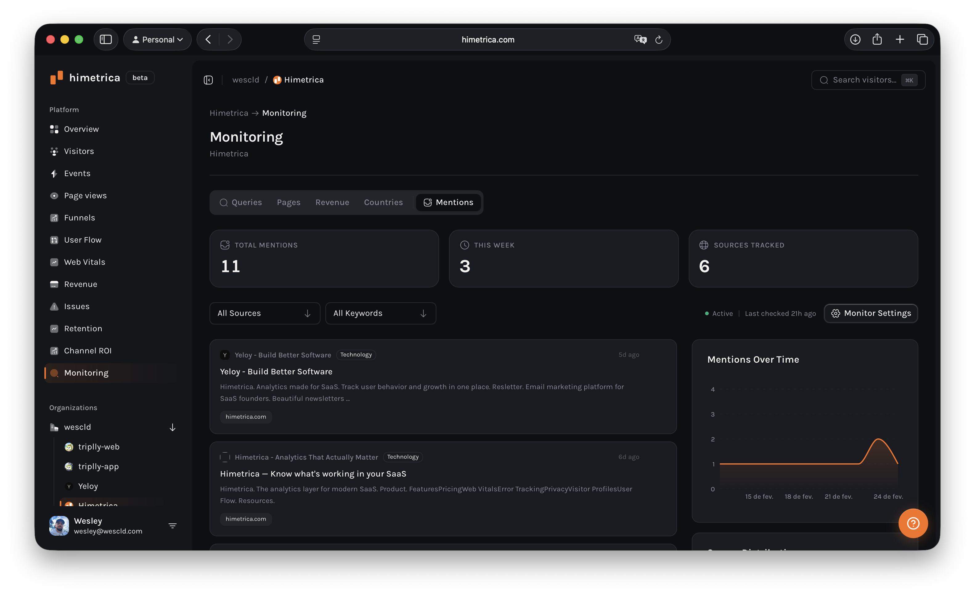 Himetrica  - Screenshot 4 showing product features and functionality