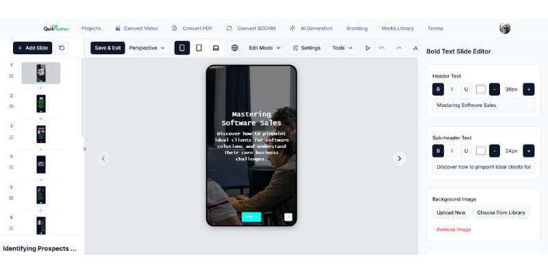 QuikAuthor gallery image