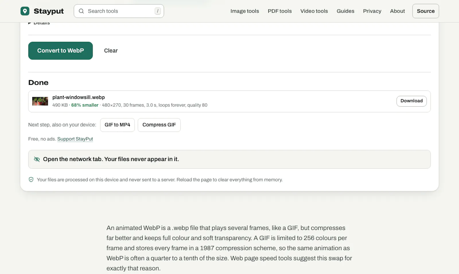 Stayput screenshot 4