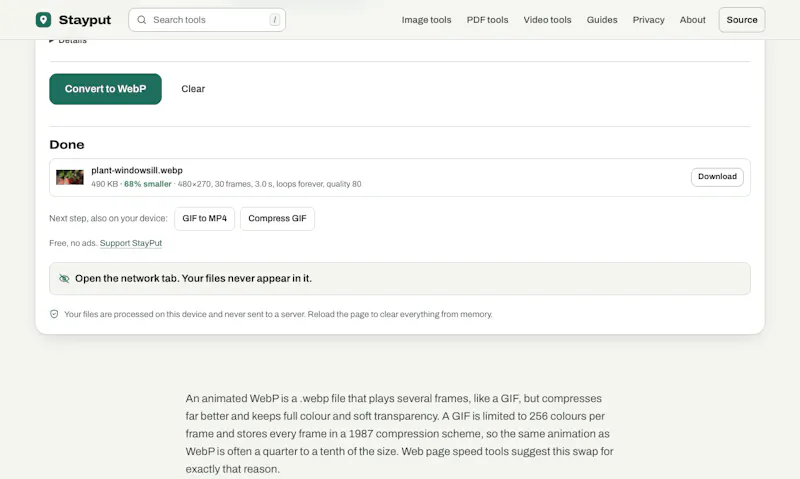Stayput screenshot 4