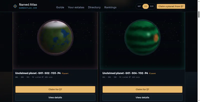 Named Atlas screenshot 6